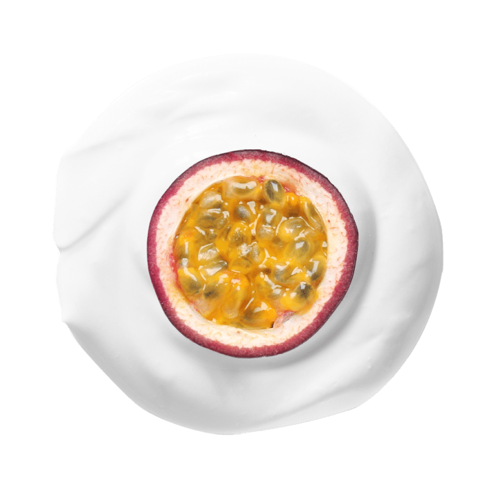 Passionfruit cold foam